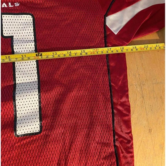 Reebok Onfield Arizona Cardinals Larry Fitzgerald Football Jersey Boys L NFL - Picture 6 of 7